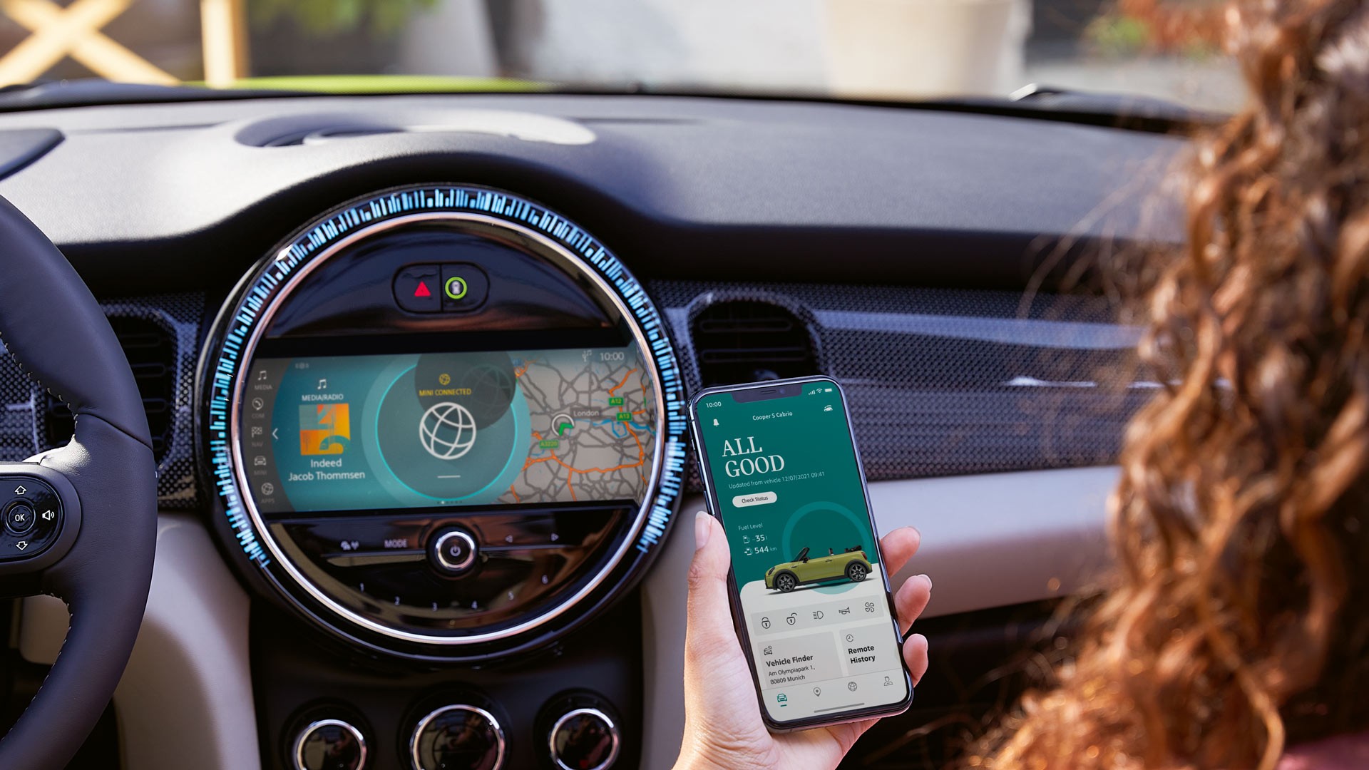 mini connected – app – touchscreen mini connected – app – touchscreen